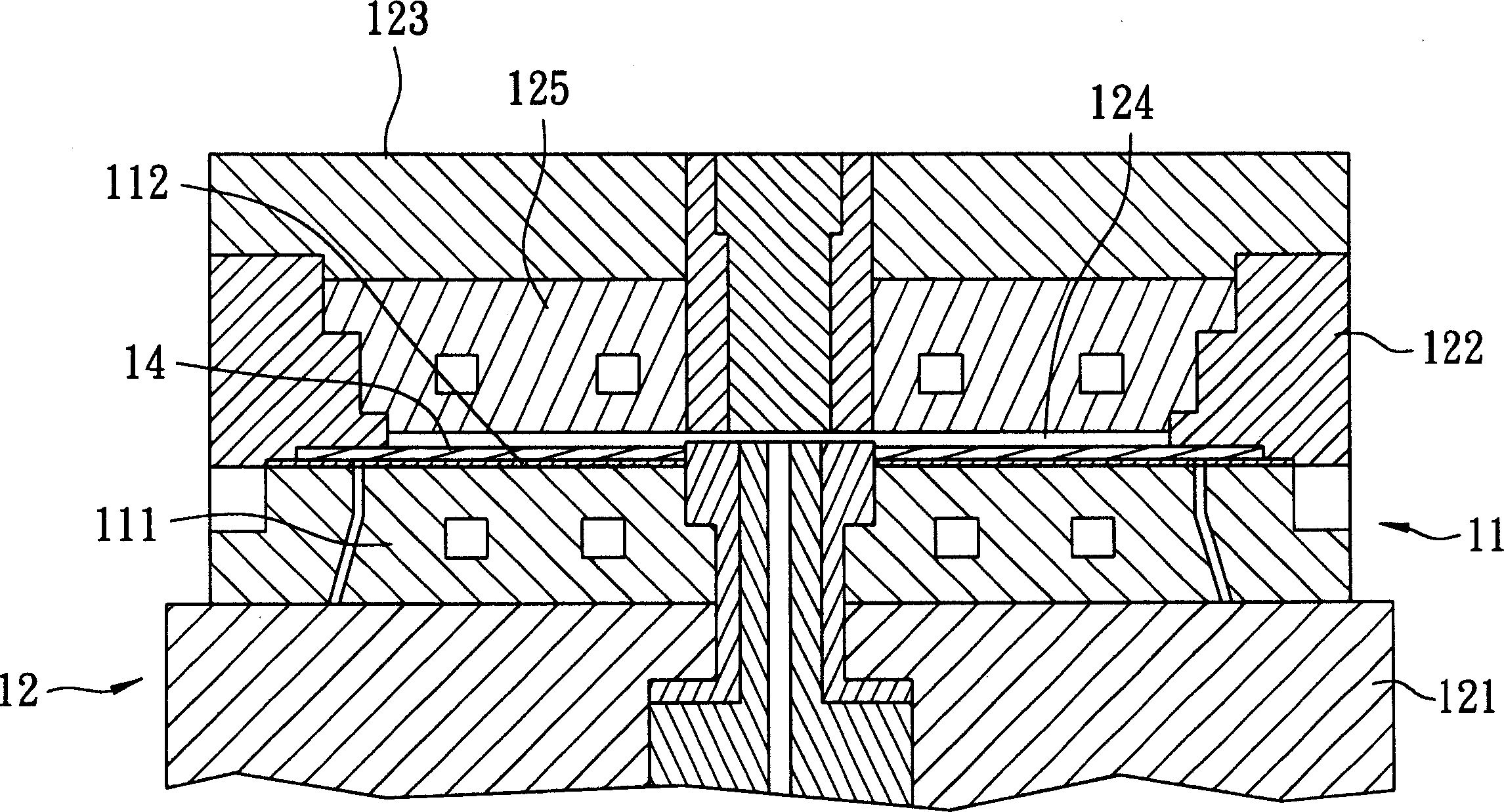 Method for mfg. mould core