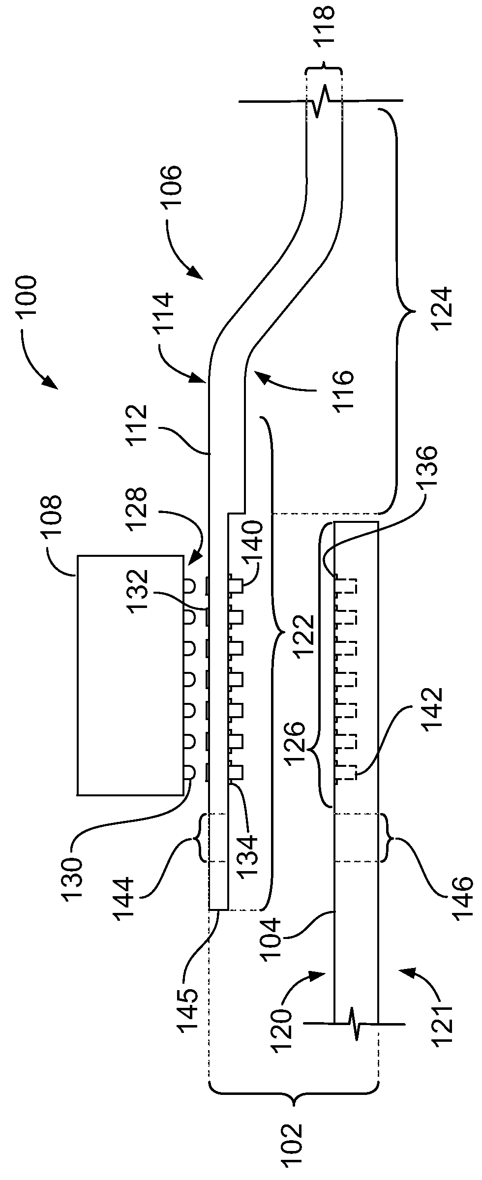 Flexible printed circuit connector and connector assembly including the same