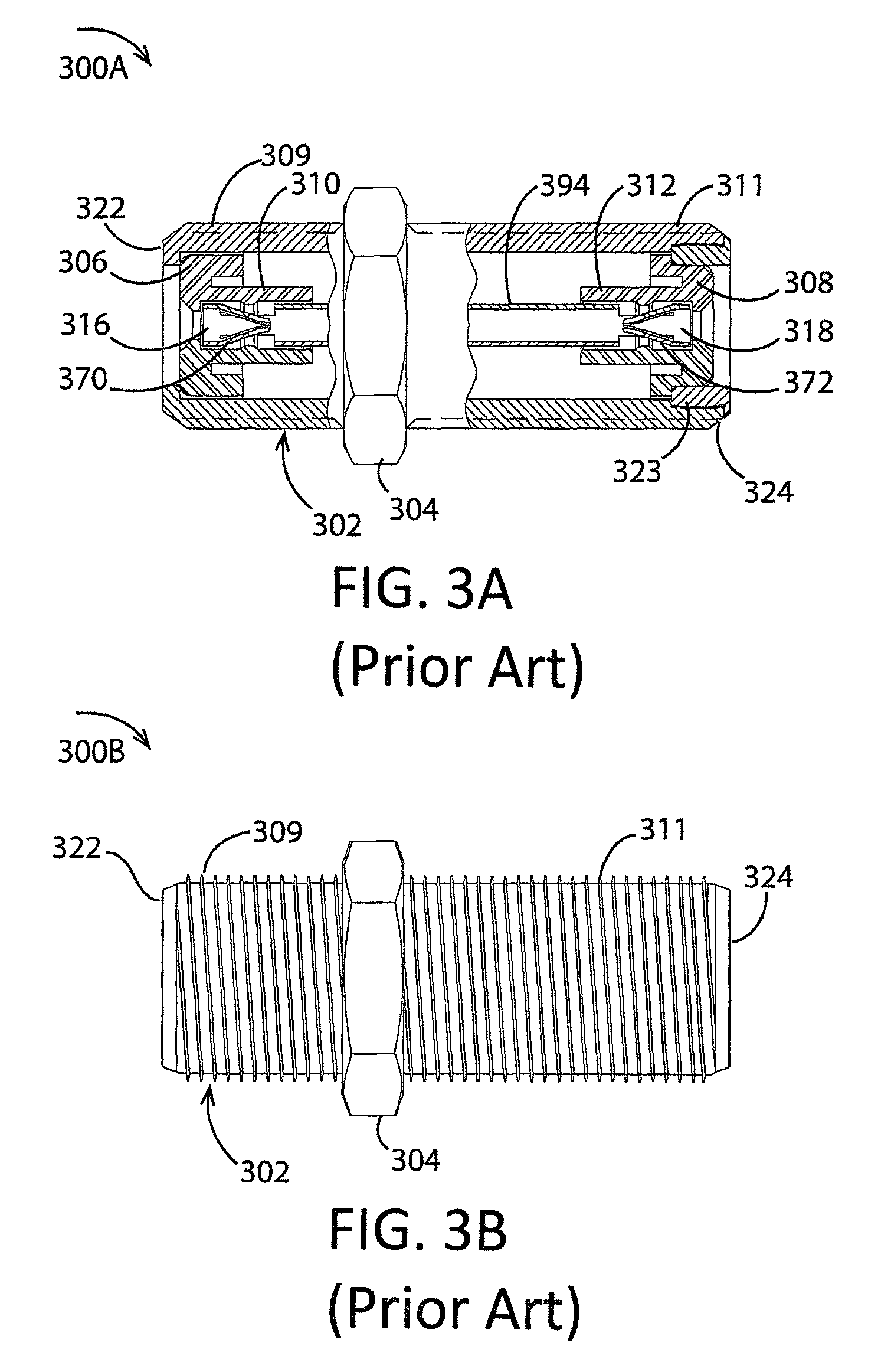 Shielded and multishielded coaxial connectors