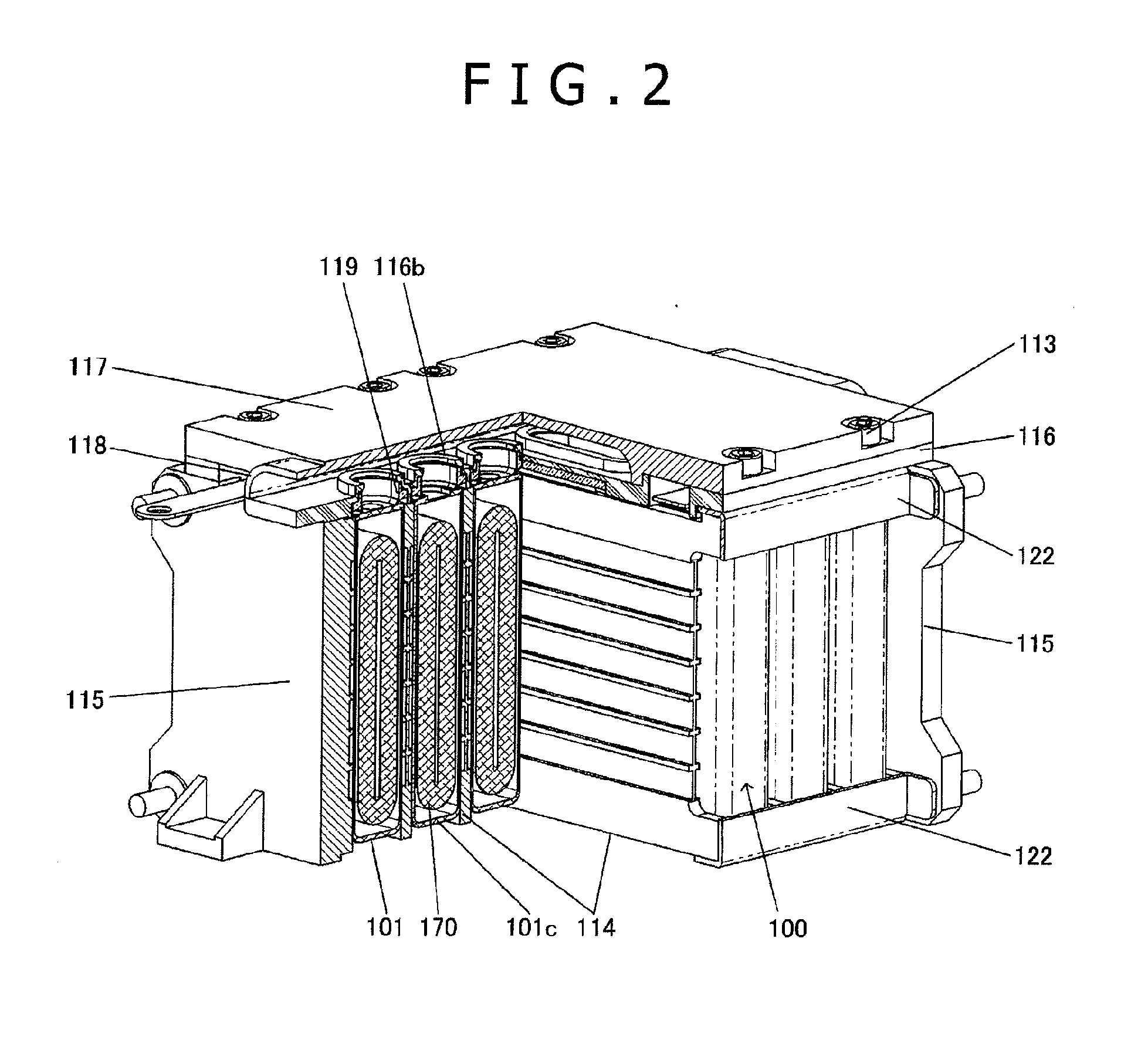 Electric cells and assembled battery