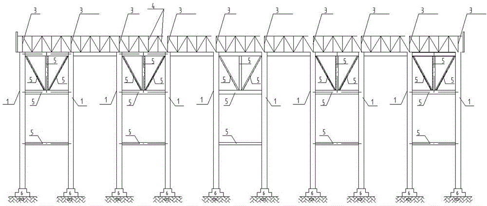 Rapid-construction method used for overall installation of large-span steel truss