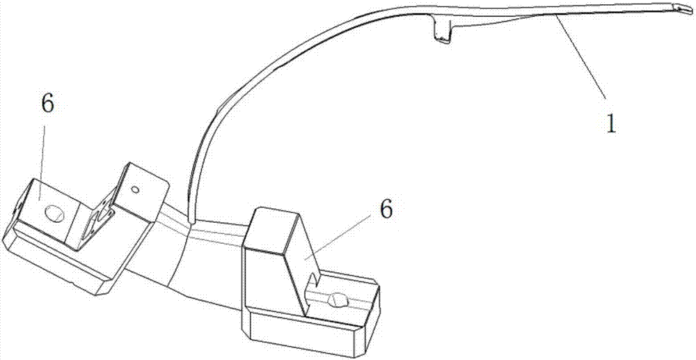 Retreat-stopping mechanism for preventing injection-moulded part from sticking to mould during core-pulling retreat