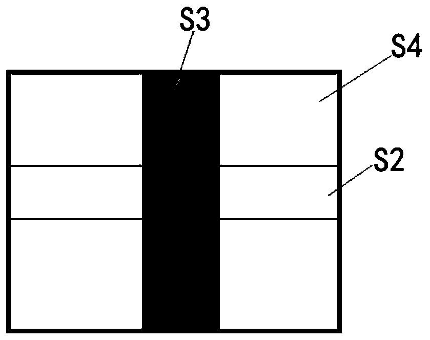 Liquid crystal writing film local erasing voltage loading control method