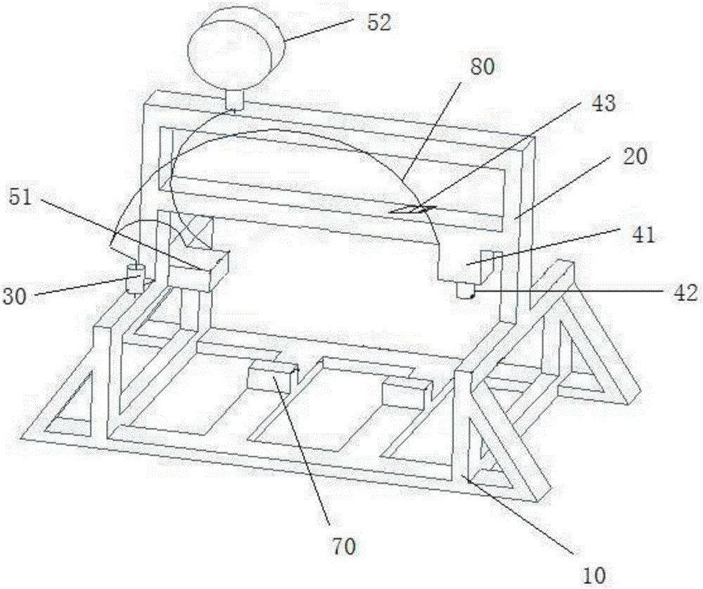 Airtightness detection device and method for fixture of filling machine