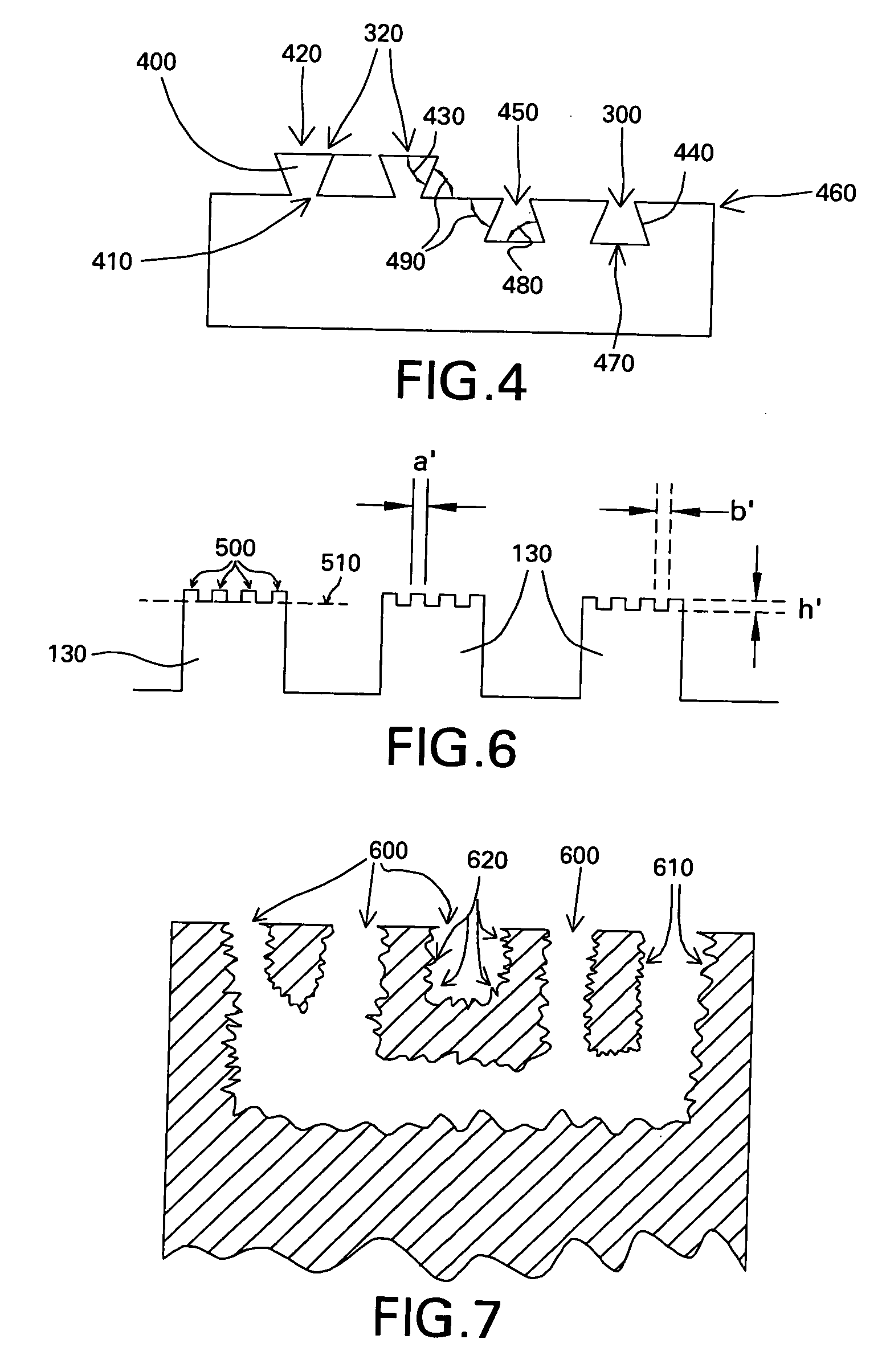 Articles having low wettability and methods for making