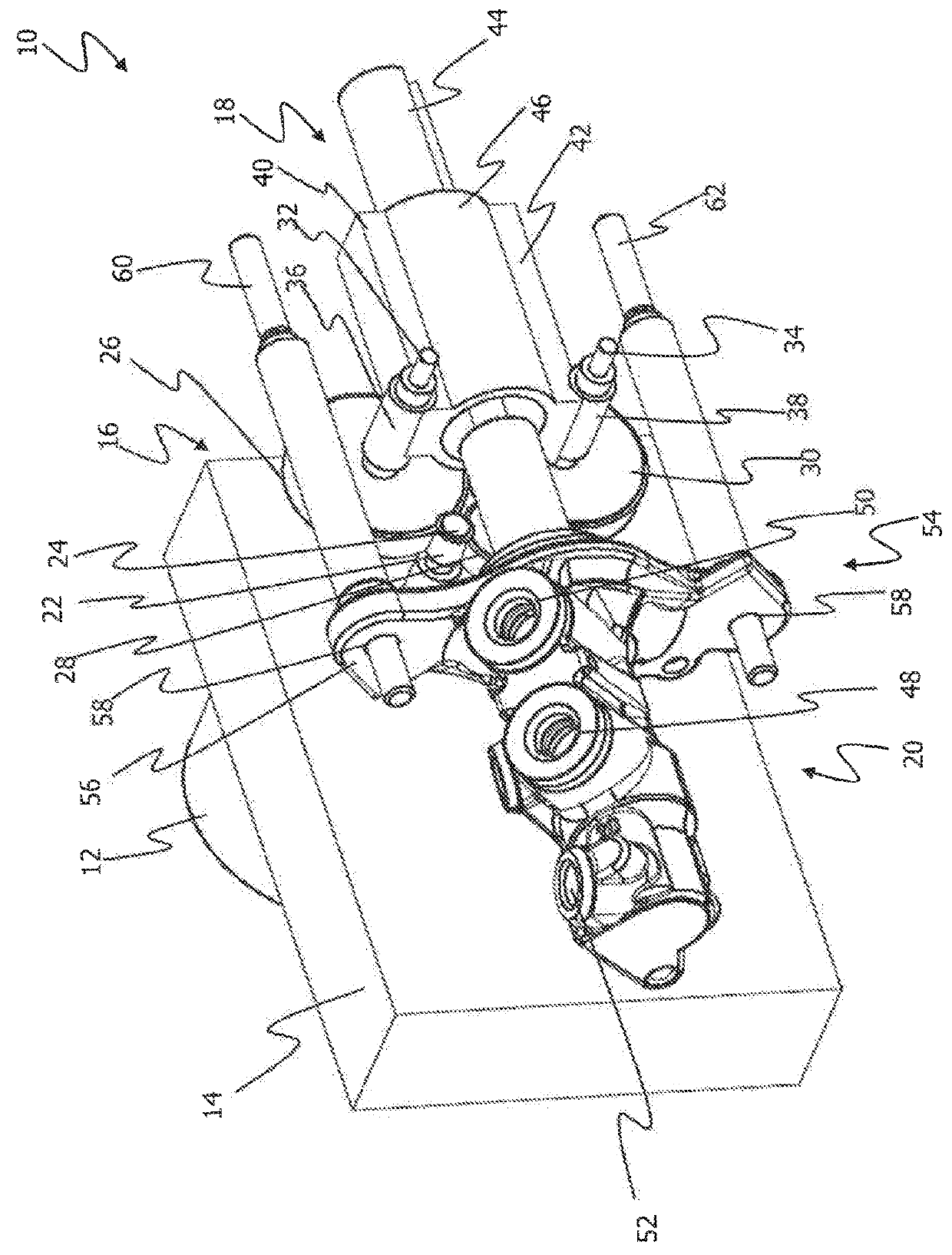 Assembly Having a Brake Cylinder and an Electromechanical Brake Booster