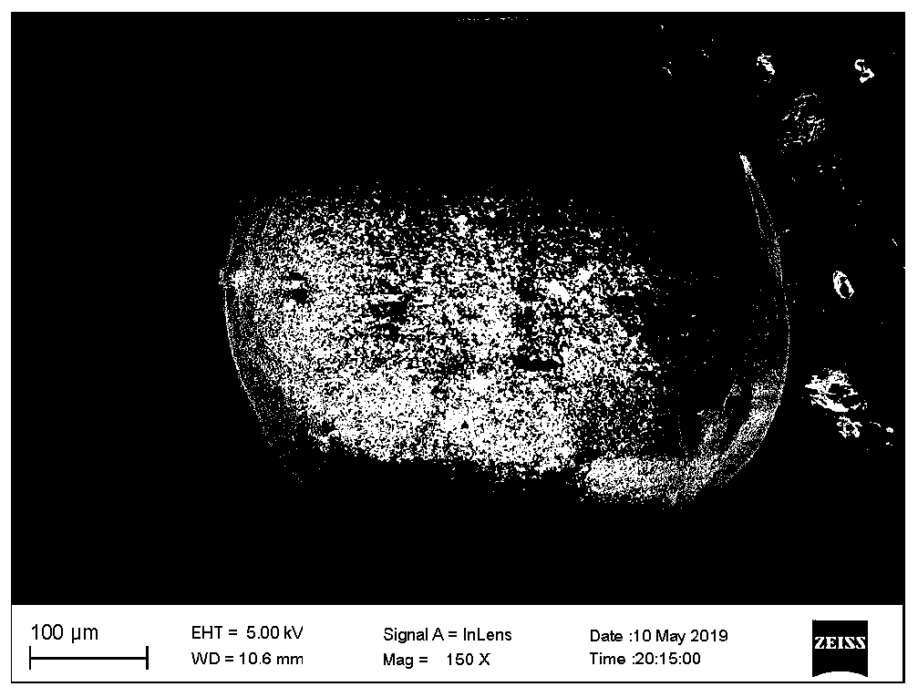 Adsorbent for desorption of heavy metal arsenic, and preparation method and application of adsorbent