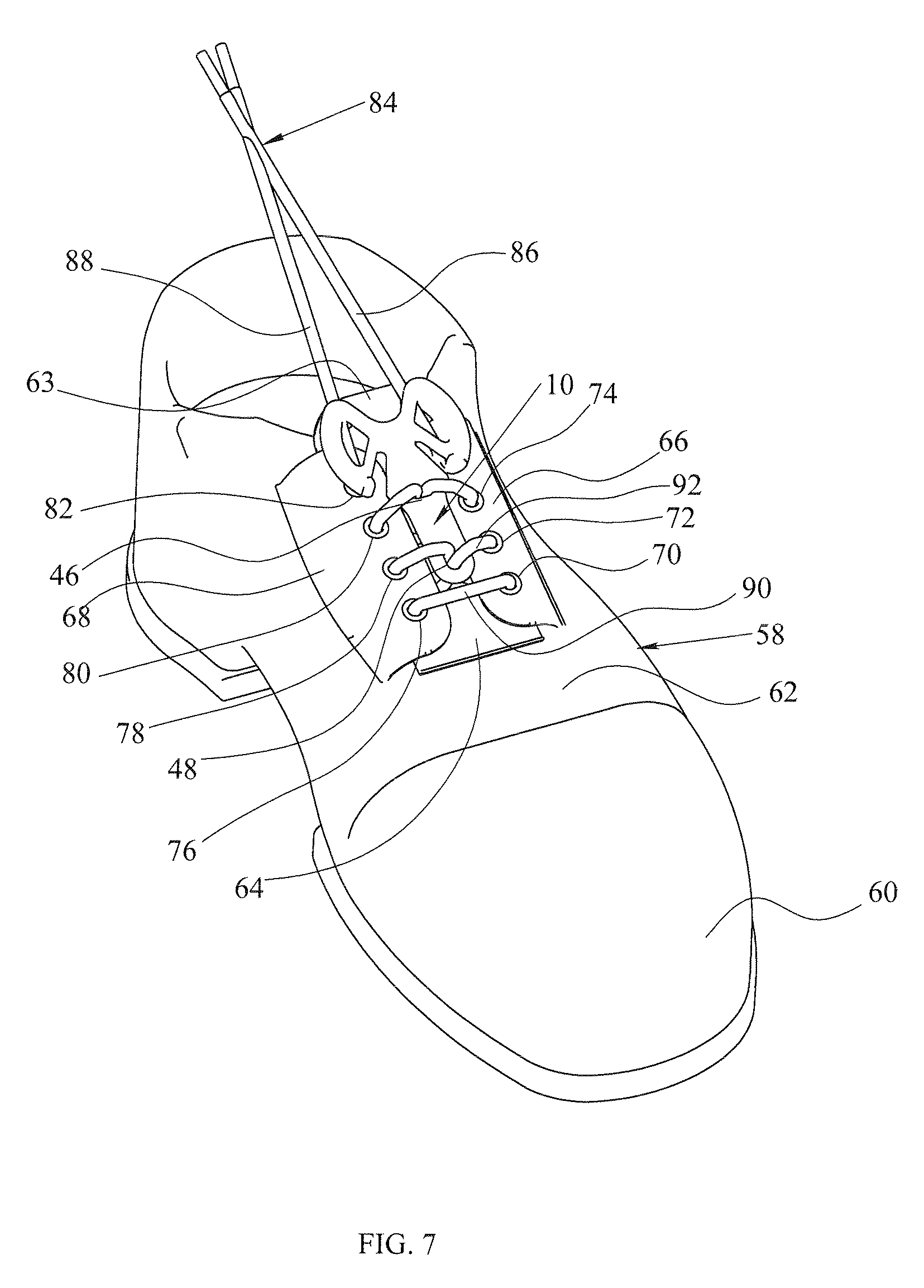 Shoe tying aid and method
