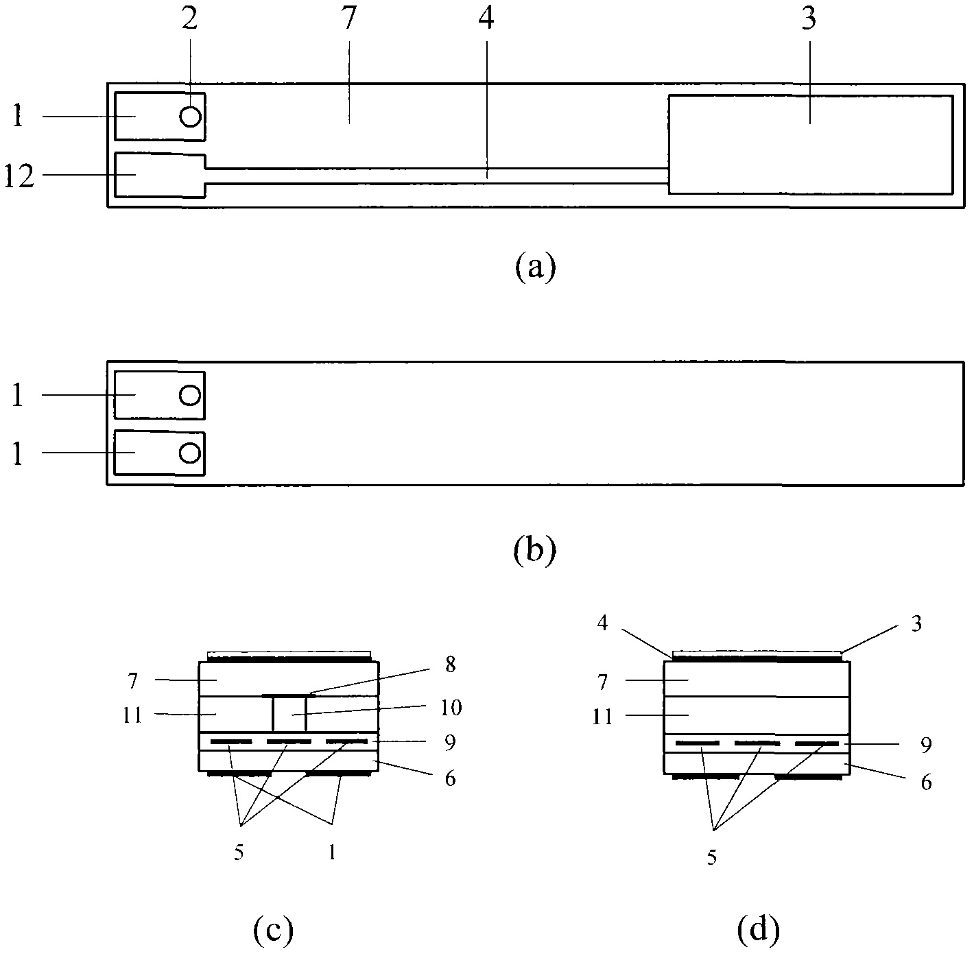 Method for manufacturing chip oxygen sensor and chip oxygen sensor