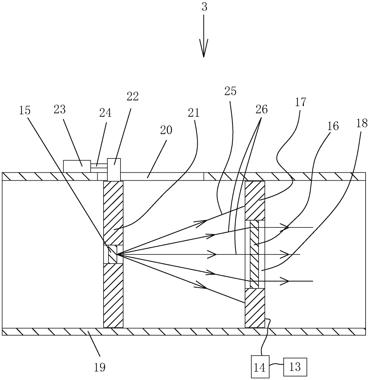 Beam-adjustable femtosecond laser machining device