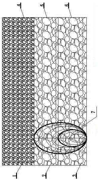 Hierarchical covering layer control method for open-pit-to-underground mine
