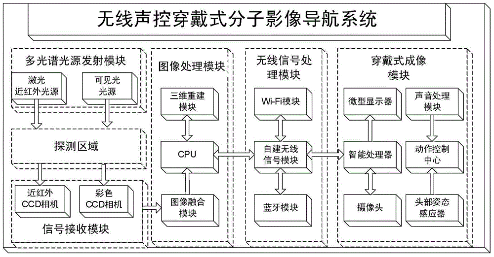 Wireless Voice Control Wearable Molecular Image Navigation System