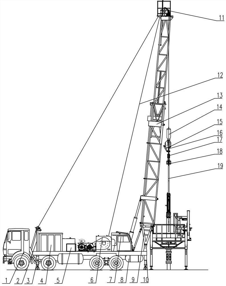 Automatic workover rig driven by power grid