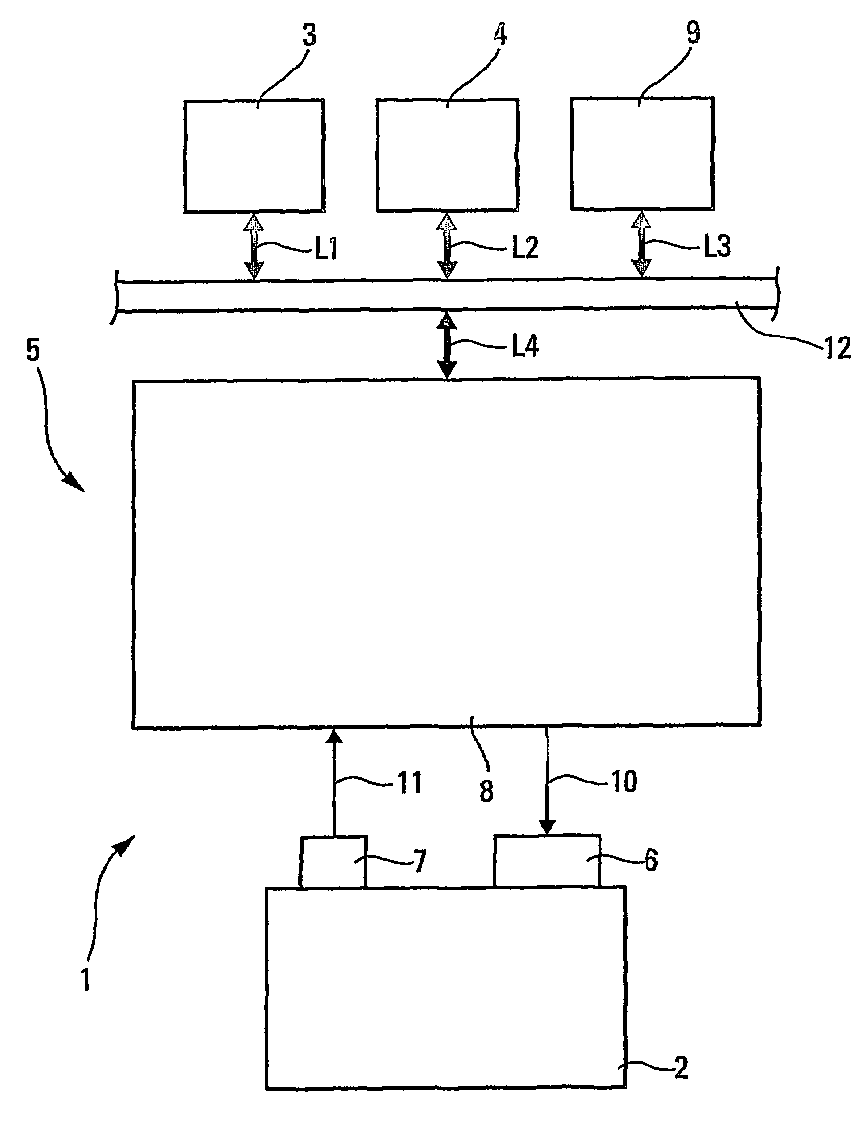 System for controlling the operation of at least one aircraft engine