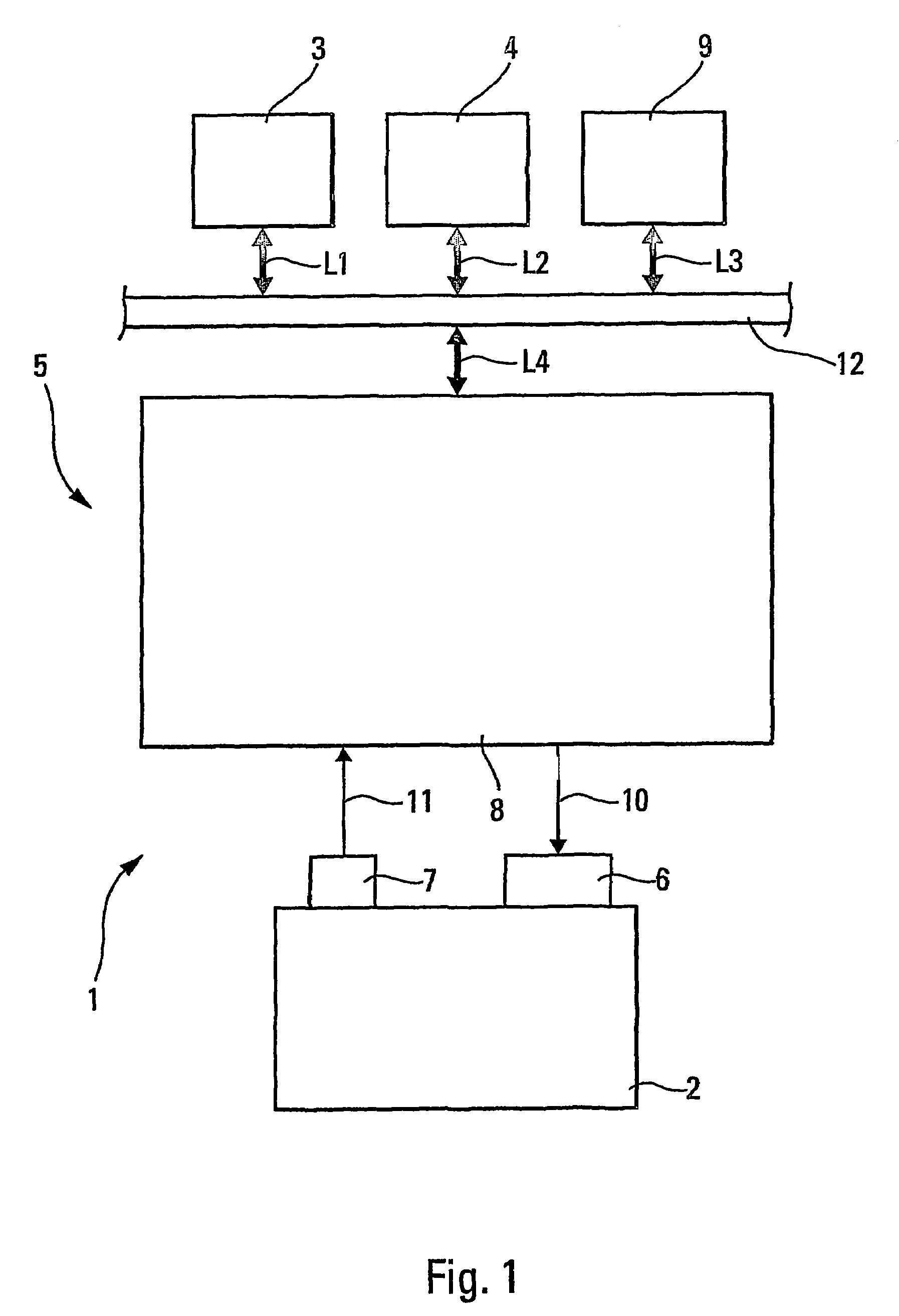 System for controlling the operation of at least one aircraft engine