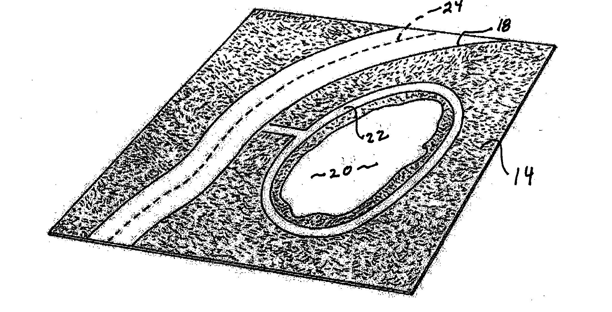 Simulated turf and method of making same