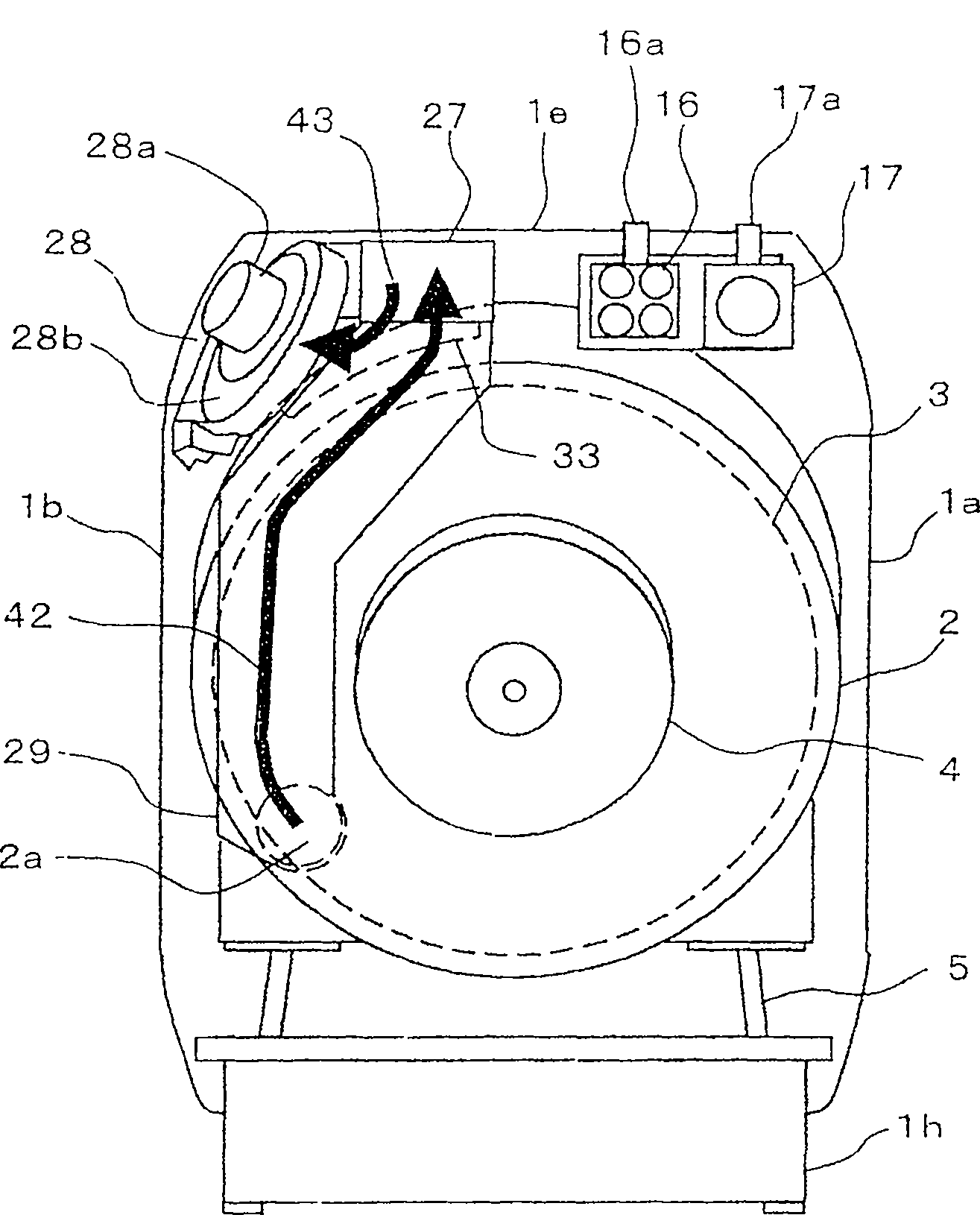 Drying machine and washing and drying machine