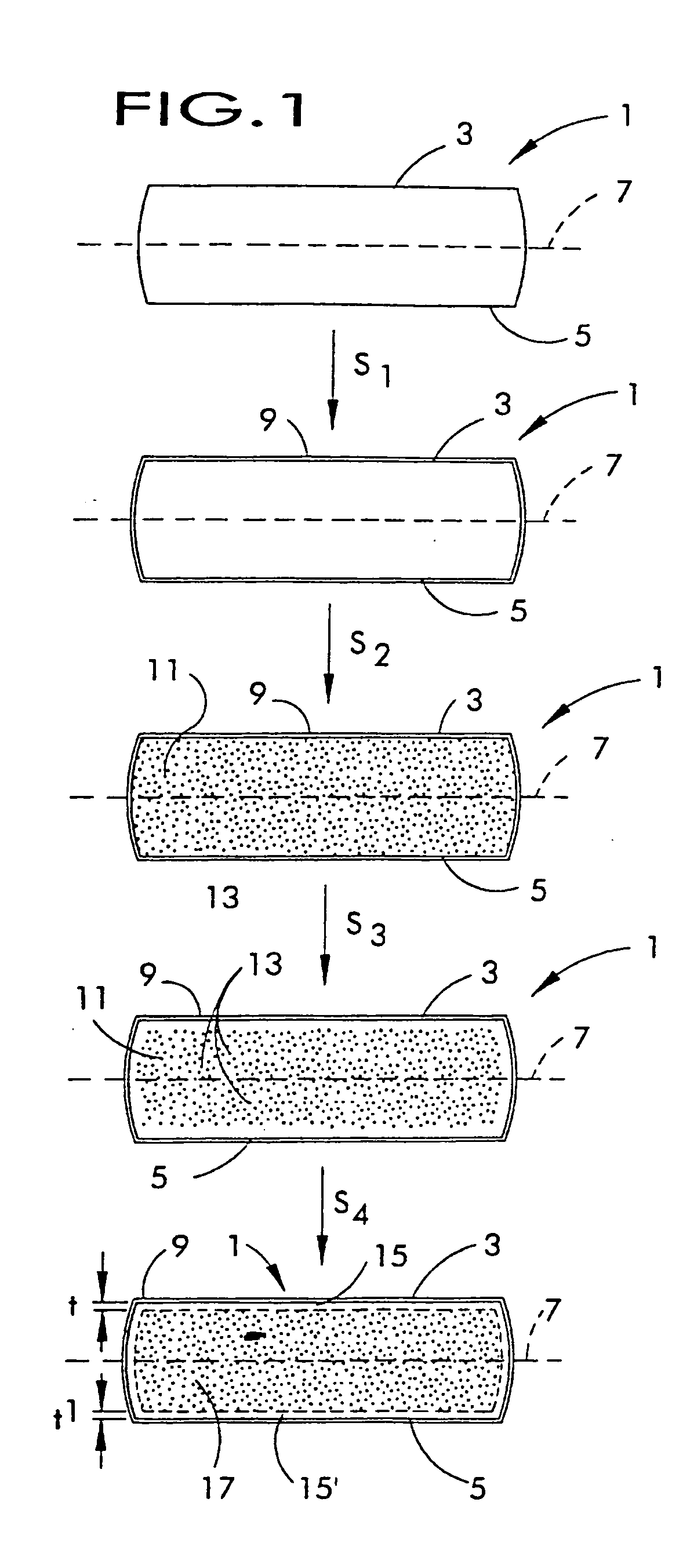 Process for making silicon wafers with stabilized oxygen precipitate nucleation centers