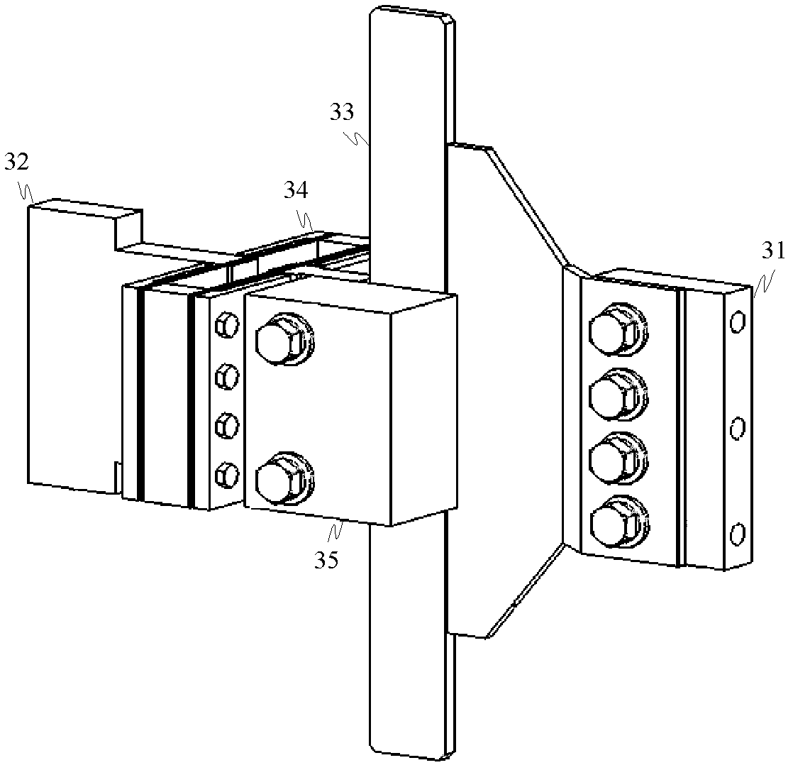 Clamping device and polishing positioning device