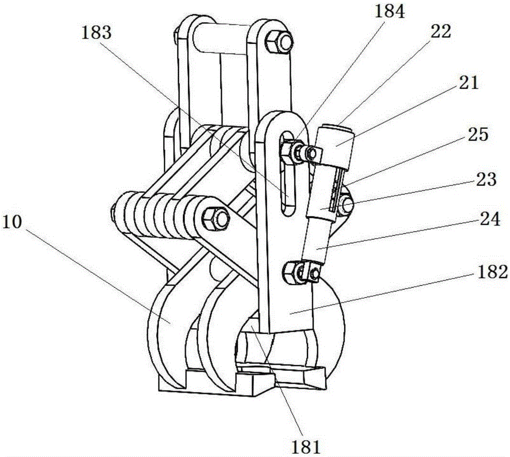 Automatic hook loading and unloading device