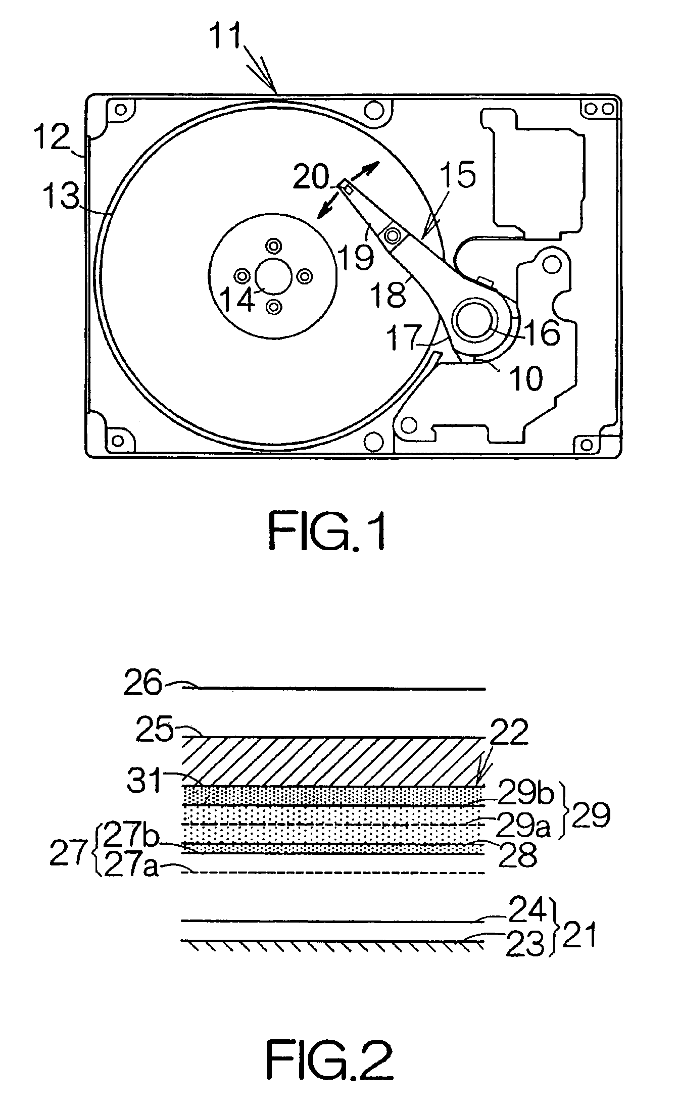 Recording medium having magnetic layer of smaller thickness