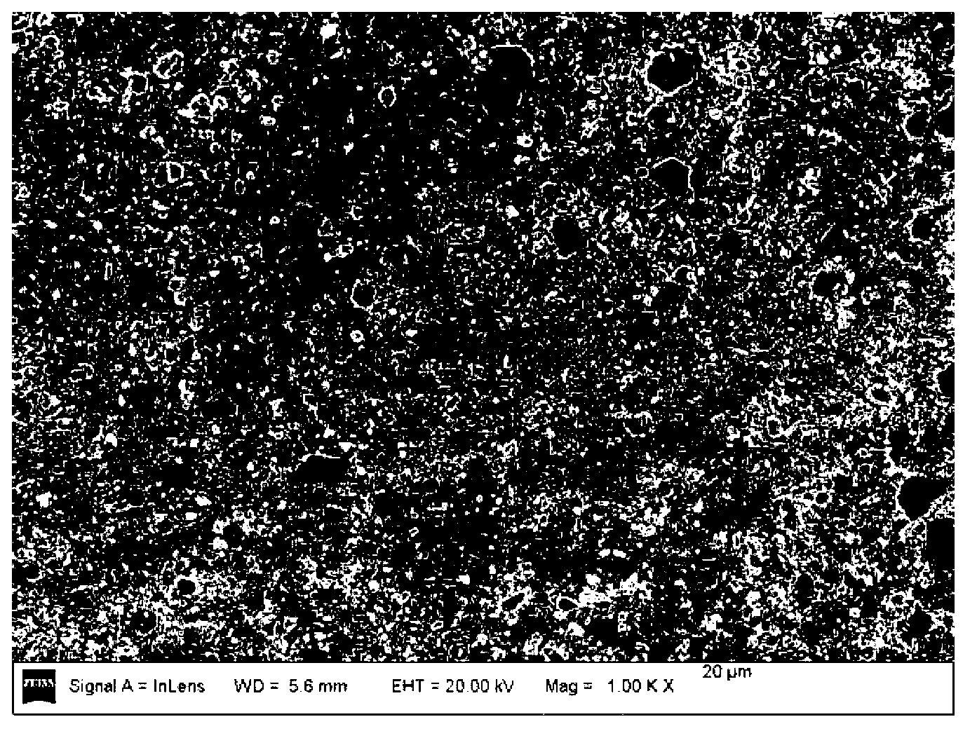 Polyacid micro/nano-crystal fluorescent film with crystal orientation and preparation method thereof