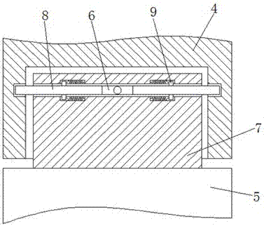 Liquid expansion type temperature controller installing structure