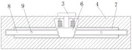 Liquid expansion type temperature controller installing structure