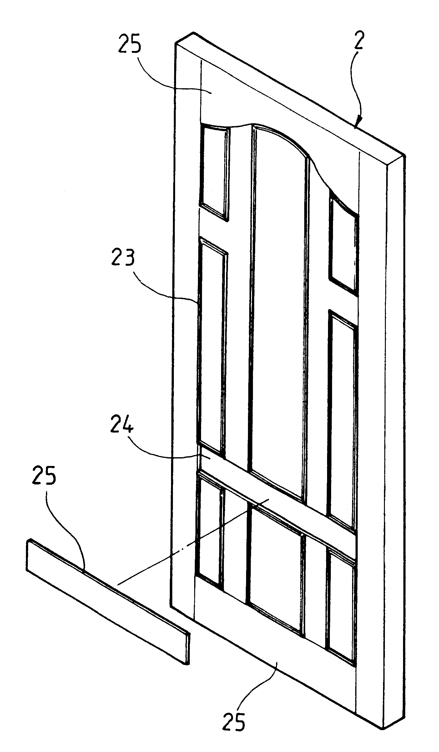 Method of manufacturing carved wooden doors