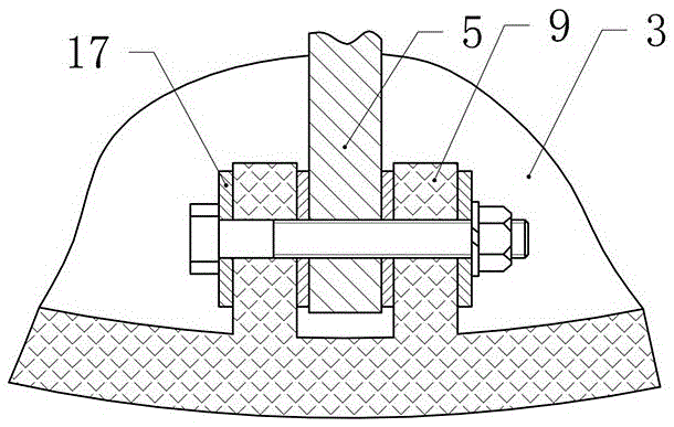 Leather cup type pipeline plugging device