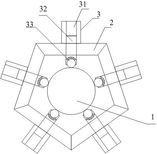 Coated oil drill pipe surface derusting device