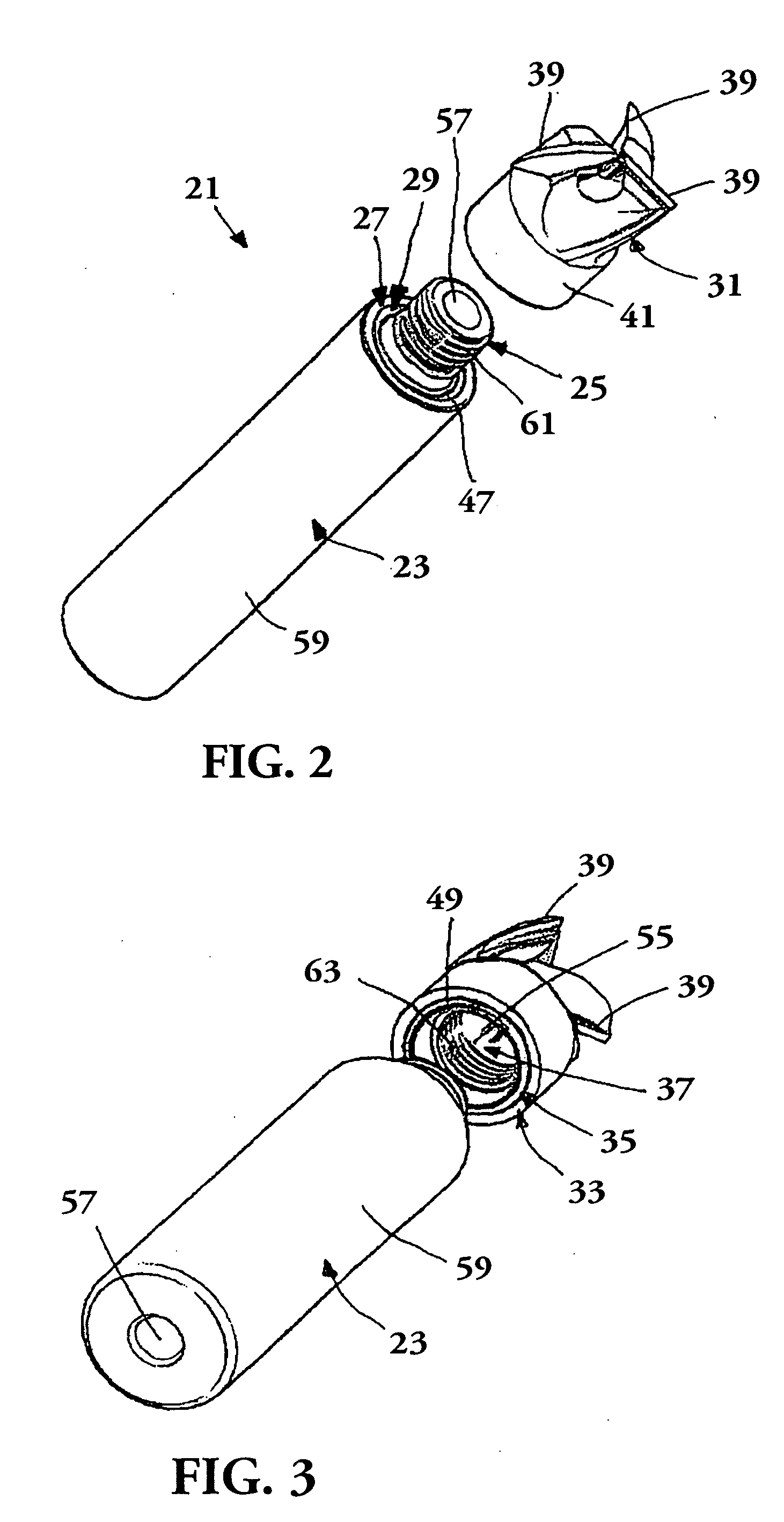 Cutting tool and tool head