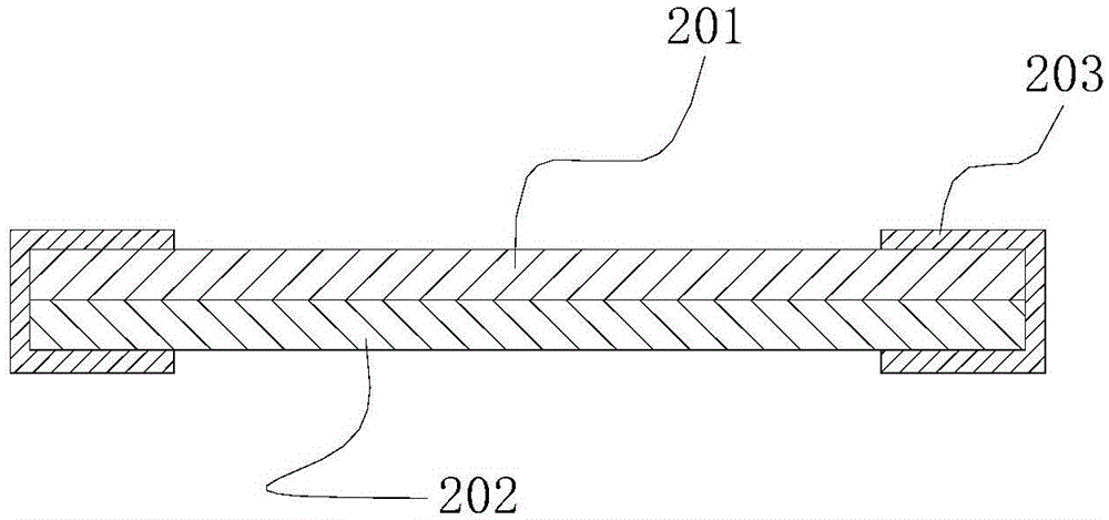 A method of making a photo with a protective structure