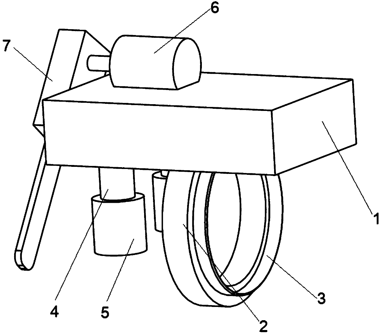 section-cutting-mechanism-of-automatic-felling-machine-and-using-method