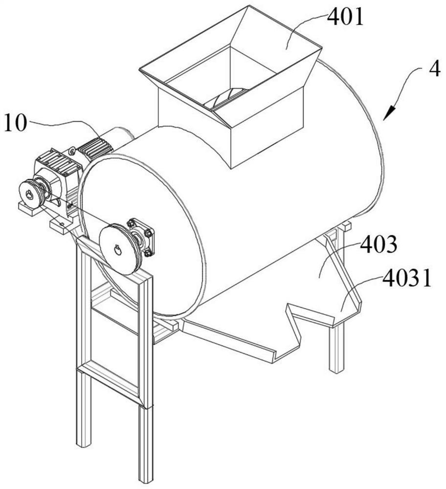 Material distribution type aluminum ingot pouring forming mold and pouring method