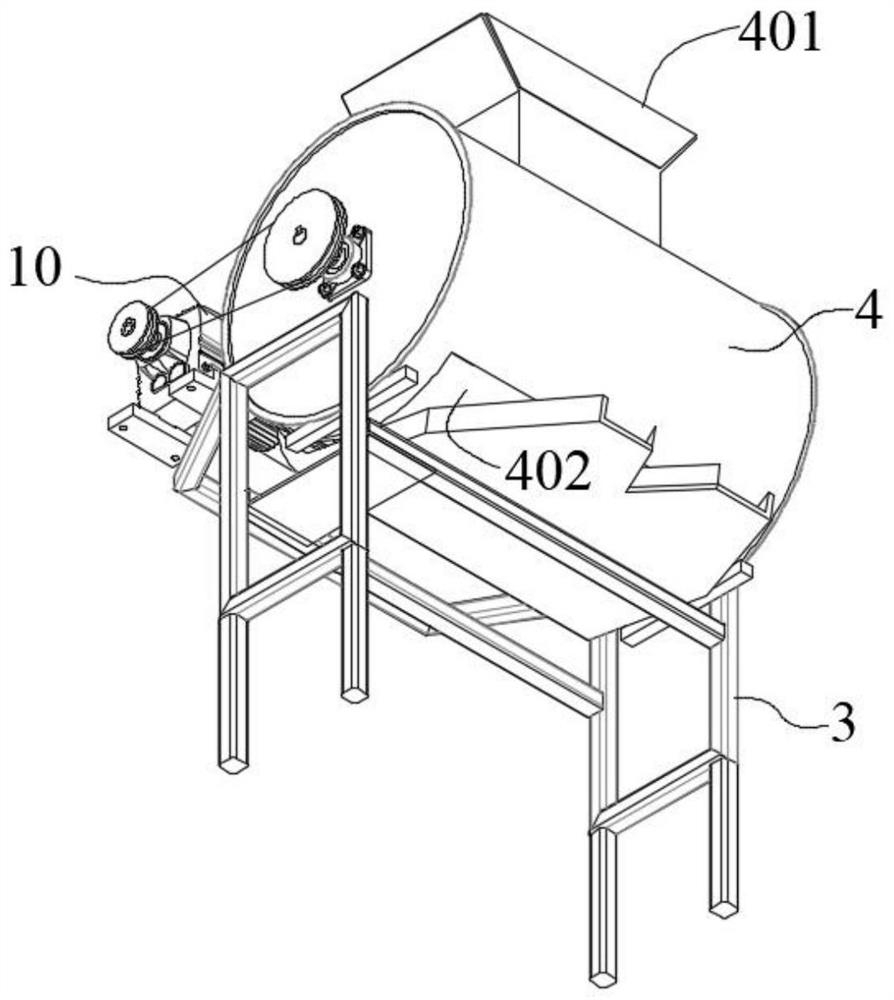 Material distribution type aluminum ingot pouring forming mold and pouring method