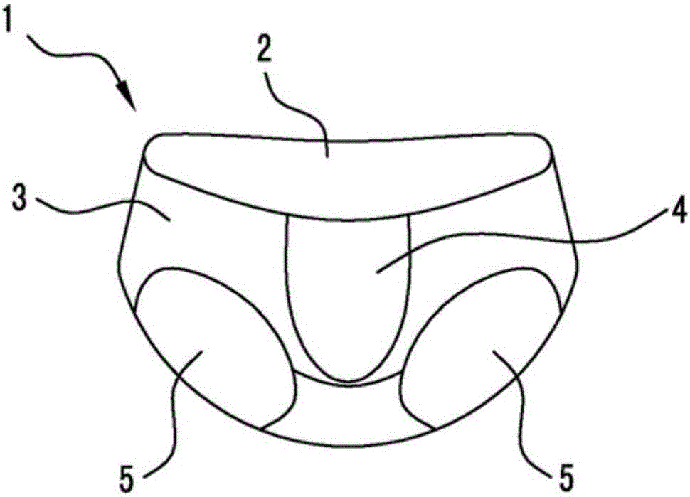 Deformation-preventing and durable underpants special for men