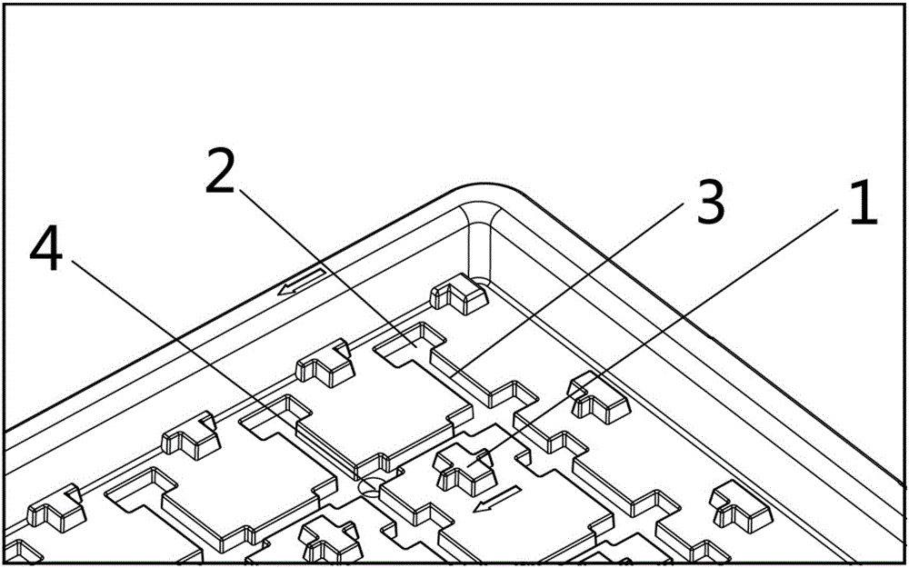 Three-phase module box circulating box