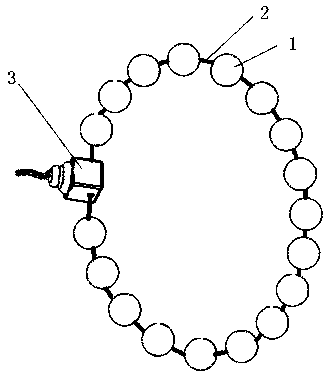 A kind of manufacturing method of Buddha bead string