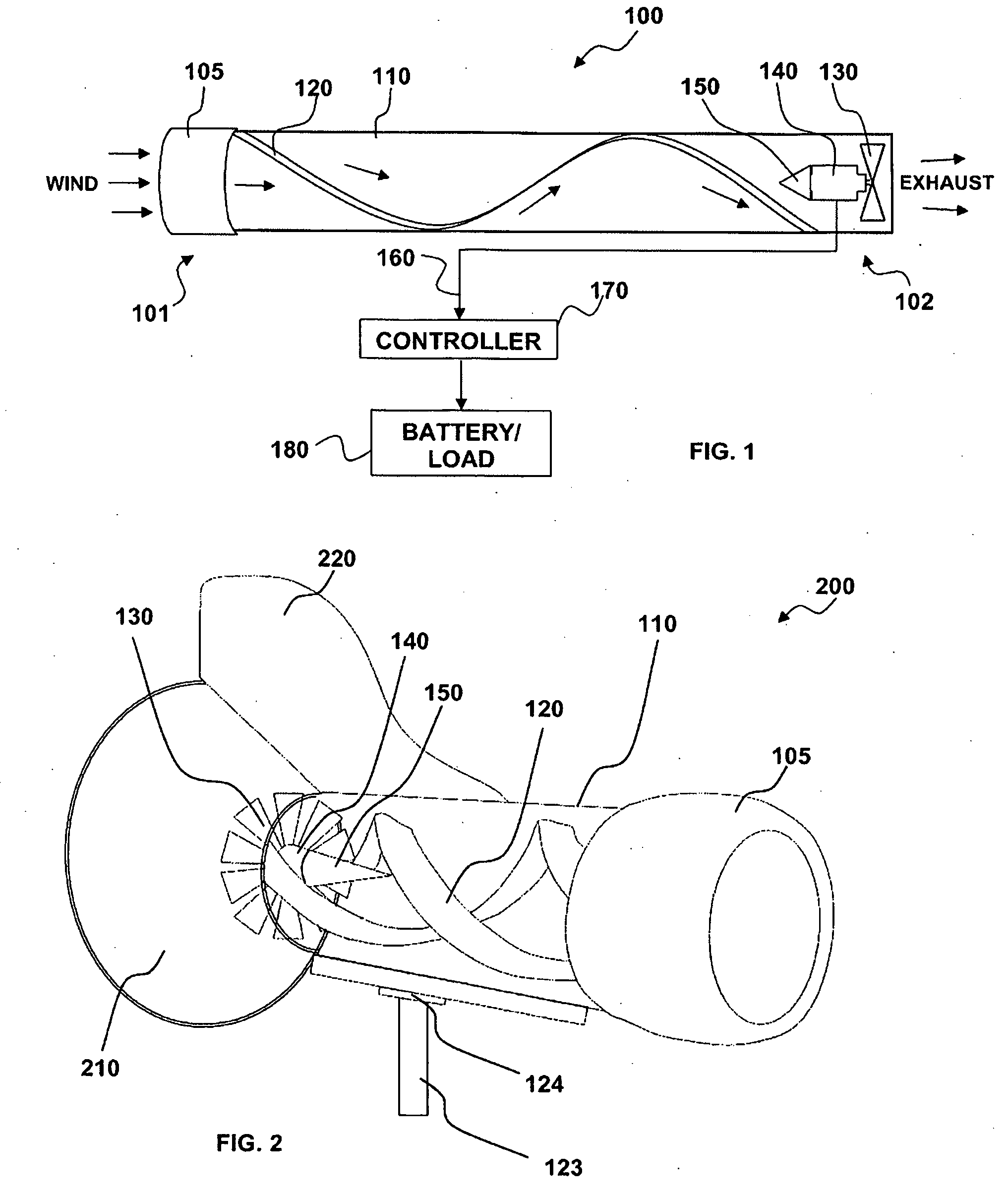 Wind-driven electric power generation system