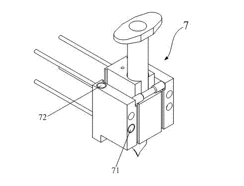 Device used for dispensing balanced armature earphone receiver