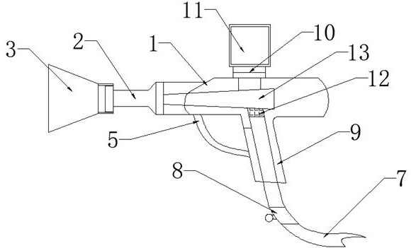 Anti-splashing spray gun