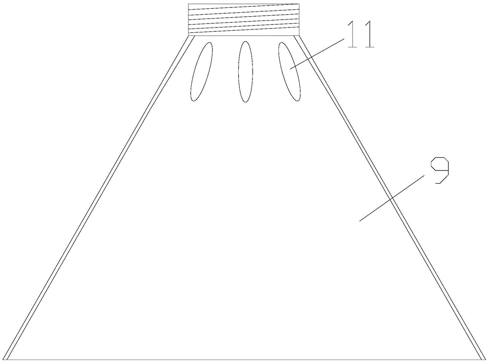 Solar garden light with curved-surface light source