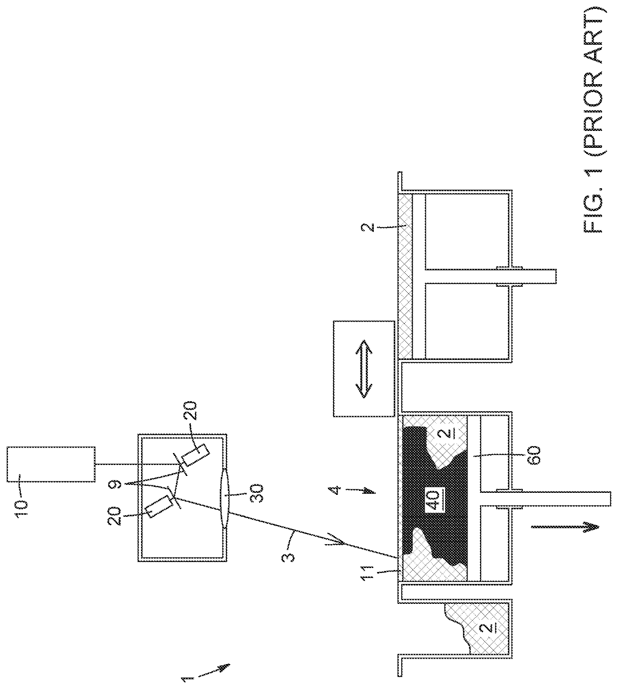 Method and apparatus for forming layers of particles for use in ...