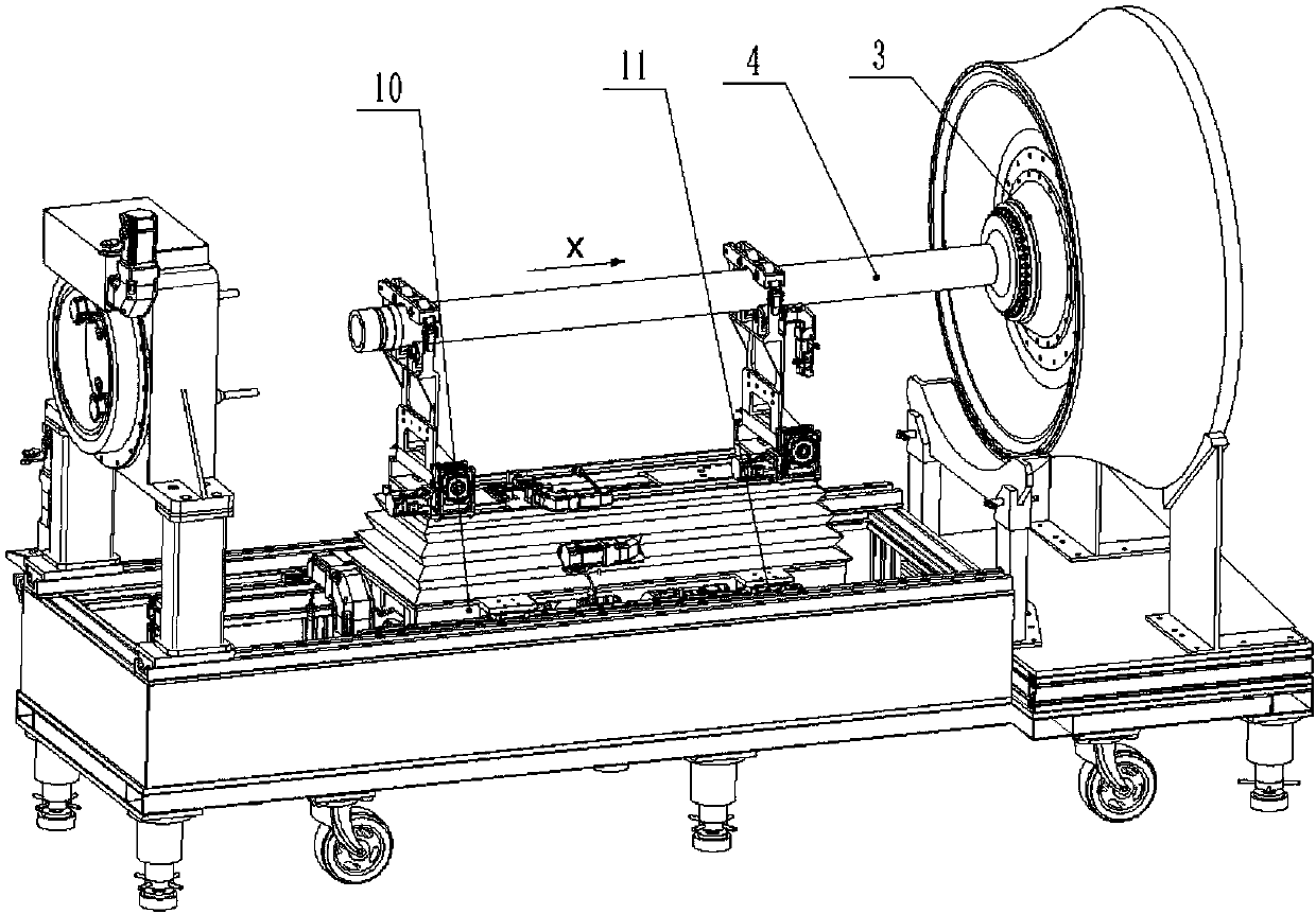 Assembling method for low-pressure turbine shaft-disc assembly of aero-engine