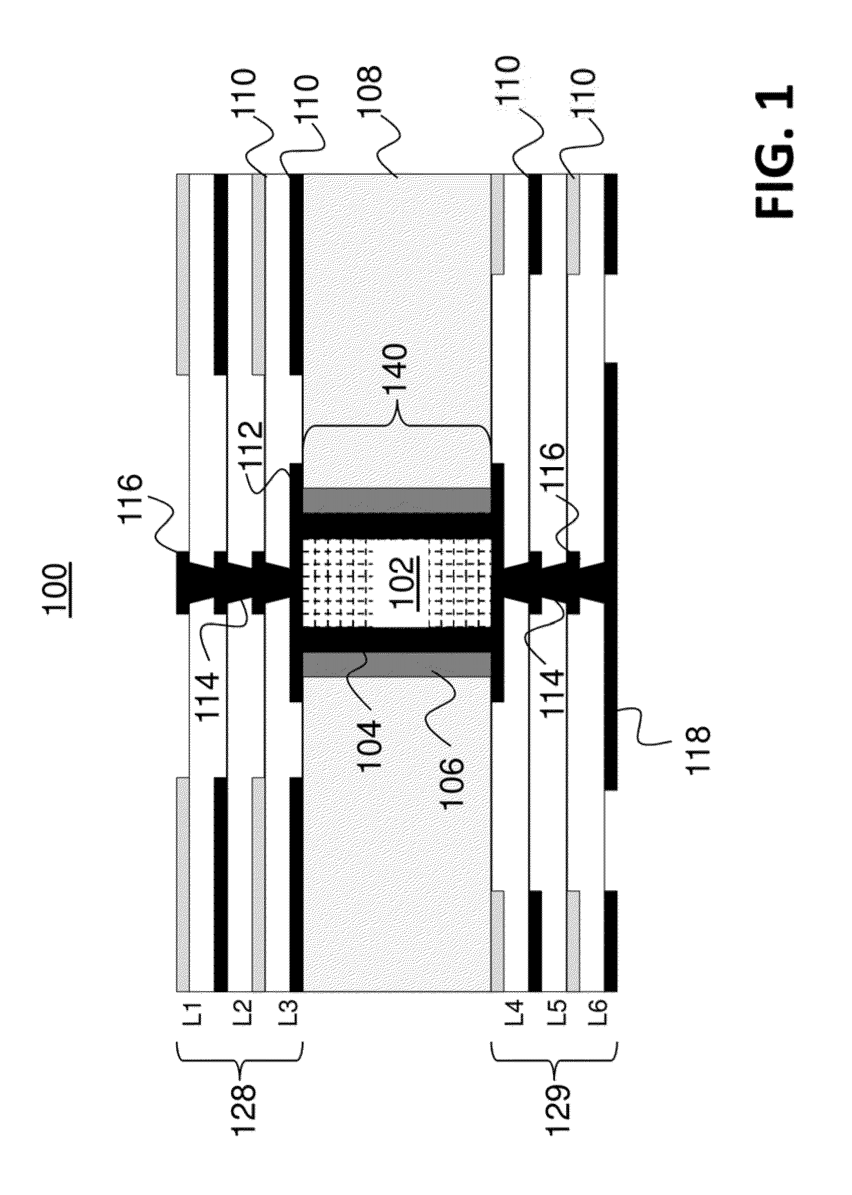 Method and apparatus to reduce impedance discontinuity in packages