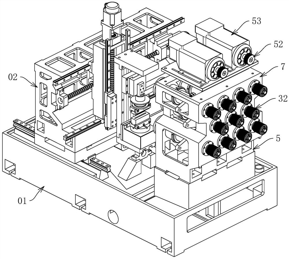 Numerically-controlled machine tool