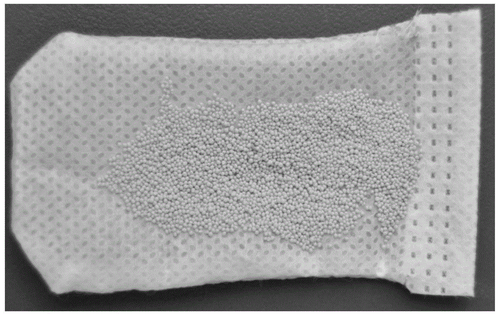 A mesoporous hemostatic particle with antibacterial properties and its preparation method and application