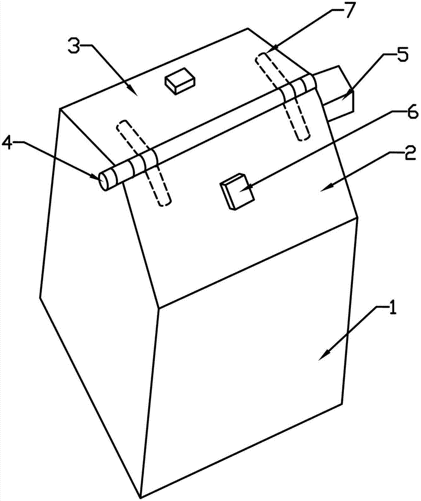 Garbage bin with automatically lifted cover
