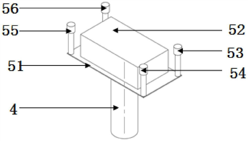 End effector for tunnel detection robot, detection robot and control method thereof